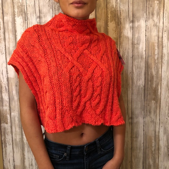Free People Sweaters - Free People Cropped Sweater Pullover